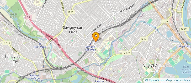 localisation de l'entreprise MONSIEUR GUIDO PROIA à SAVIGNY-SUR-ORGE