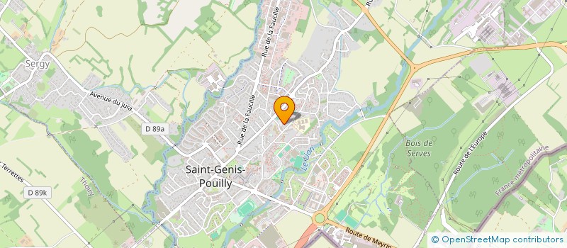 localisation de l'entreprise MONSIEUR GUIDO STERBINI à SAINT-GENIS-POUILLY