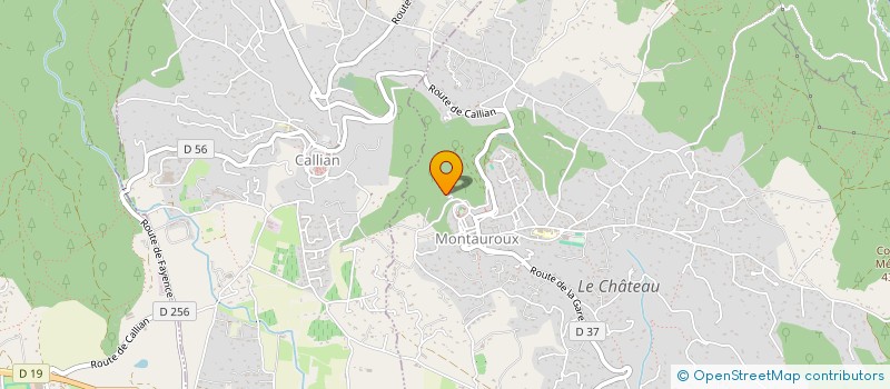 localisation de l'entreprise MONSIEUR GUIDO ZANTINGH  MONTAUROUX