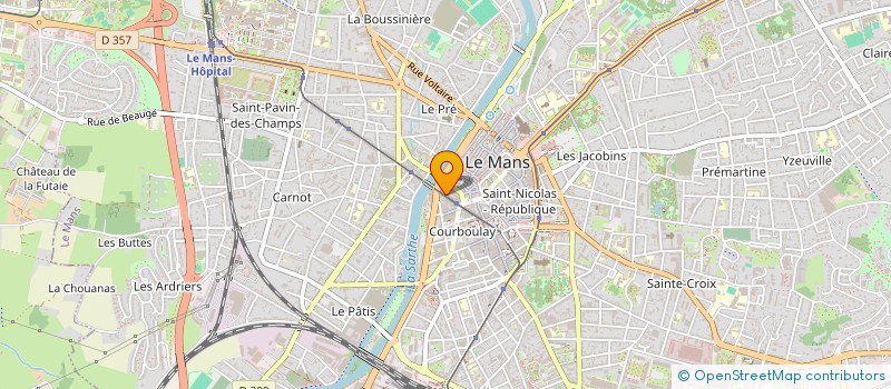 localisation de l'entreprise MONSIEUR GUIDOLAIN FAFOUMBA SAPIOS  LE MANS