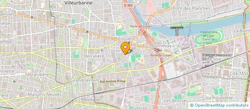 localisation de l'entreprise MONSIEUR GUIGOL KHARAKHANIAN  VILLEURBANNE