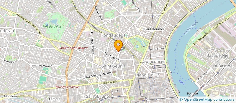 localisation de l'entreprise MONSIEUR GUIIDO CASTILO COLAZOS  BORDEAUX