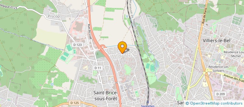 localisation de l'entreprise MONSIEUR GUIL EZRA  SAINT-BRICE-SOUS-FORET