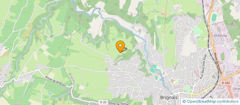 localisation de l'entreprise MONSIEUR GUILAINE LECOQ  BRIGNAIS
