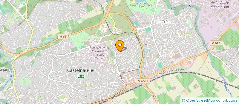 localisation de l'entreprise MONSIEUR GUILAUME CAUMETTE-ROUBISCOUL à CASTELNAU-LE-LEZ