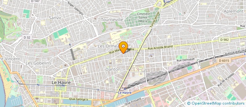 localisation de l'entreprise MONSIEUR GUILAUME FAMERY à LE HAVRE