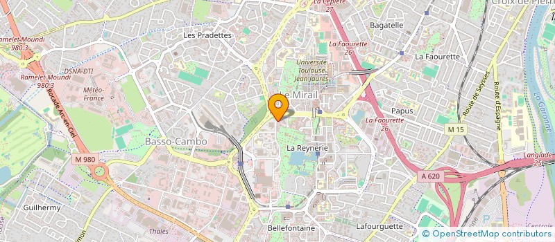 localisation de l'entreprise MONSIEUR GUILAUME GIMENEZ  TOULOUSE