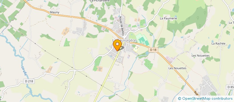 localisation de l'entreprise MONSIEUR GUILBERT DUPONT à LES MONTS-D'ANDAINE