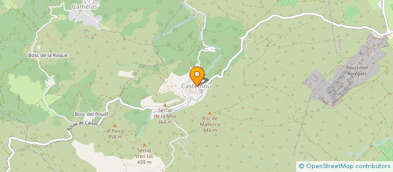 localisation de l'entreprise MONSIEUR GUILHAUME ALSINA  CASTELNOU