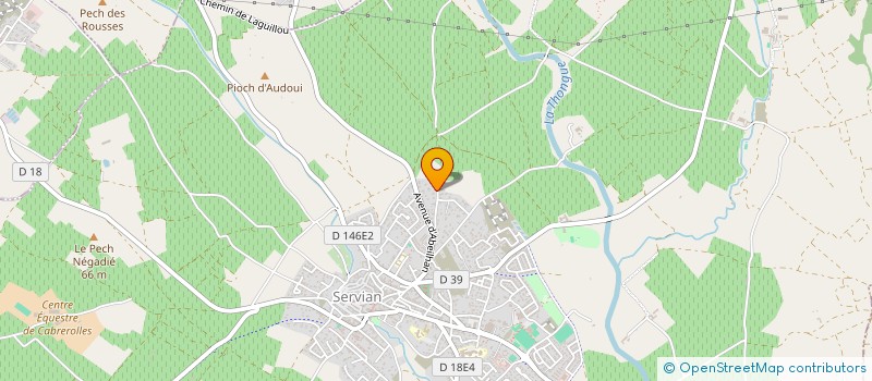 localisation de l'entreprise MONSIEUR GUILHEM ASSIE à SERVIAN