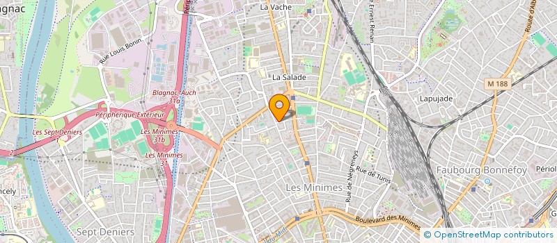 localisation de l'entreprise MONSIEUR GUILHEM CAROFF  TOULOUSE
