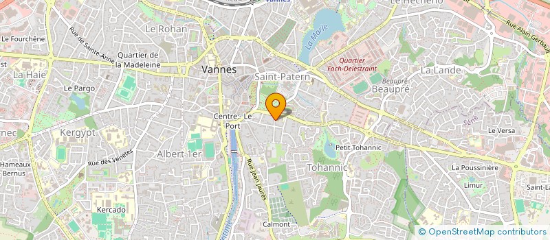 localisation de l'entreprise MONSIEUR GUILHEM CARRADEC à VANNES