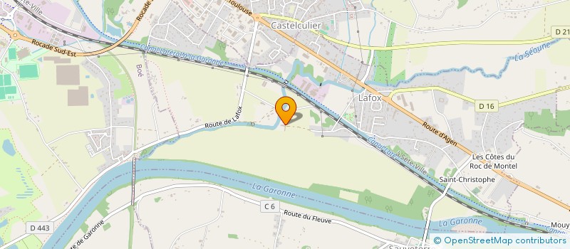 localisation de l'entreprise MONSIEUR GUILHEM CHAMPION  CASTELCULIER