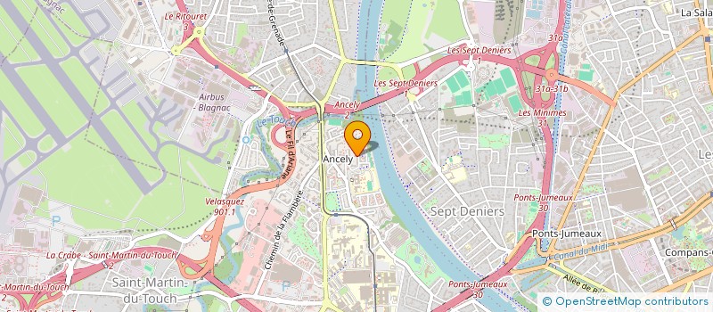 localisation de l'entreprise MONSIEUR GUILHEM CHATEAUVIEUX DE GRAEVE  TOULOUSE