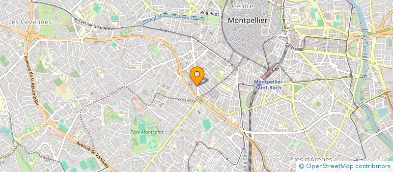 localisation de l'entreprise MONSIEUR GUILHEM CHOUX à MONTPELLIER