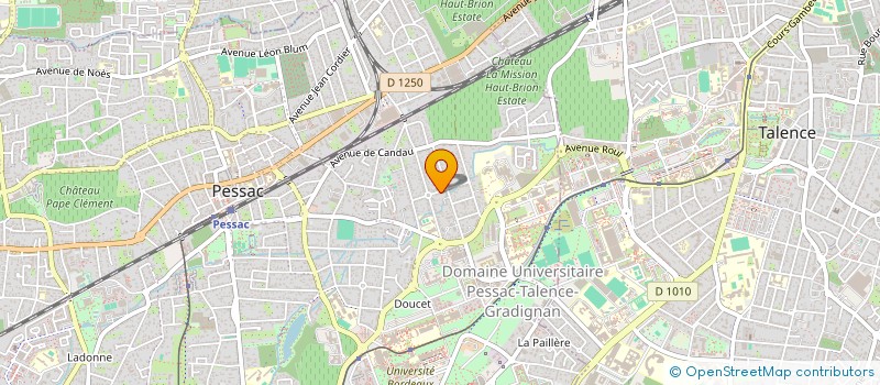 localisation de l'entreprise MONSIEUR GUILHEM CIPREO à PESSAC