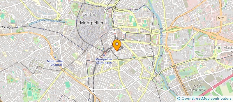 localisation de l'entreprise MONSIEUR GUILHEM CORCORAL à MONTPELLIER