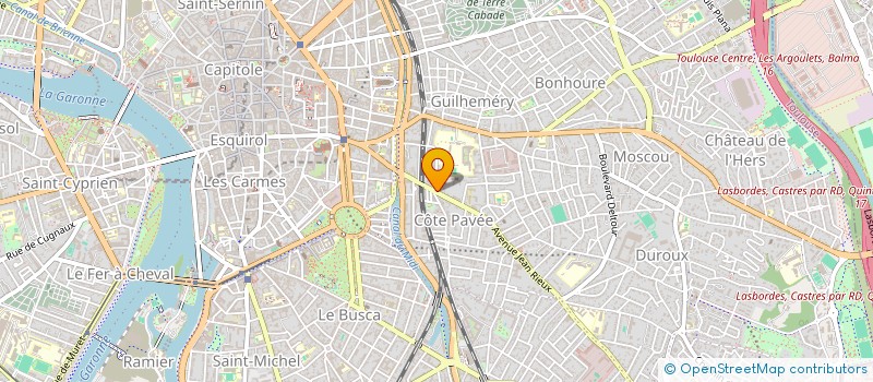 localisation de l'entreprise MONSIEUR GUILHEM D'USTON DE VILLEREGLAN à TOULOUSE