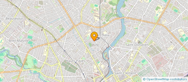 localisation de l'entreprise MONSIEUR GUILHEM DE CLERCK à NANTES