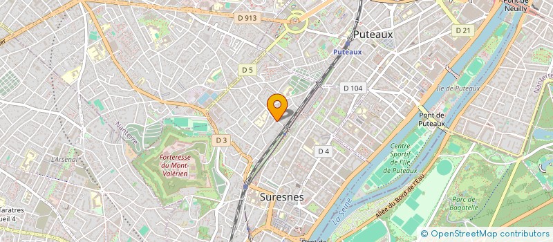 localisation de l'entreprise MONSIEUR GUILHEM ENOCH à SURESNES
