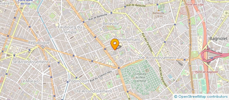 localisation de l'entreprise MONSIEUR GUILHEM EUSTACHE  PARIS