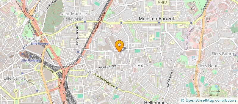 localisation de l'entreprise MONSIEUR GUILHEM FOUQUES à LILLE