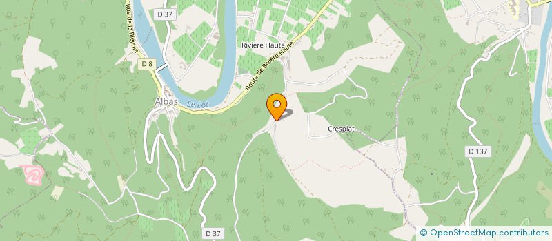 localisation de l'entreprise MONSIEUR GUILHEM FRIEDRICHS  ALBAS