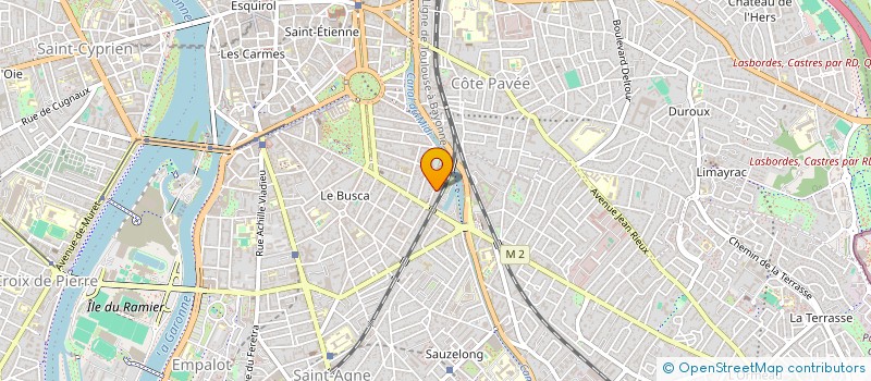 localisation de l'entreprise MONSIEUR GUILHEM GARCIN à TOULOUSE