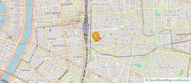 localisation de l'entreprise MONSIEUR GUILHEM GILLES DE LA LONDE  LYON