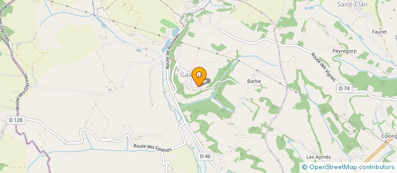 localisation de l'entreprise MONSIEUR GUILHEM GOTTARDI  GASQUES