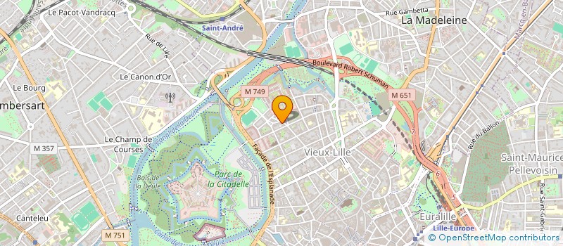localisation de l'entreprise MONSIEUR GUILHEM GRANIER à LILLE