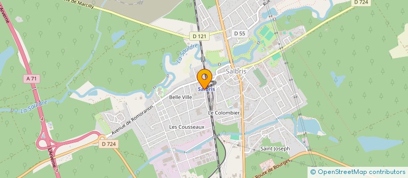 localisation de l'entreprise MONSIEUR GUILHEM JAN  SALBRIS