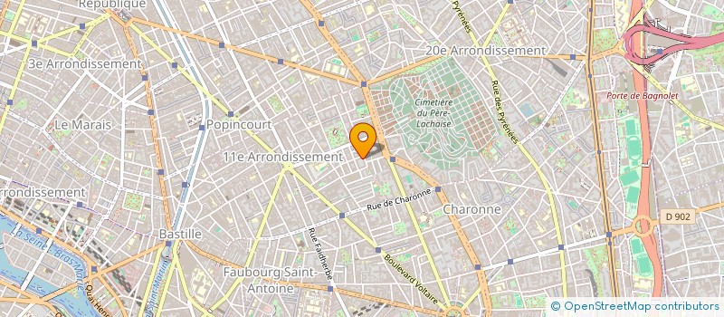 localisation de l'entreprise MONSIEUR GUILHEM LABARERE  PARIS