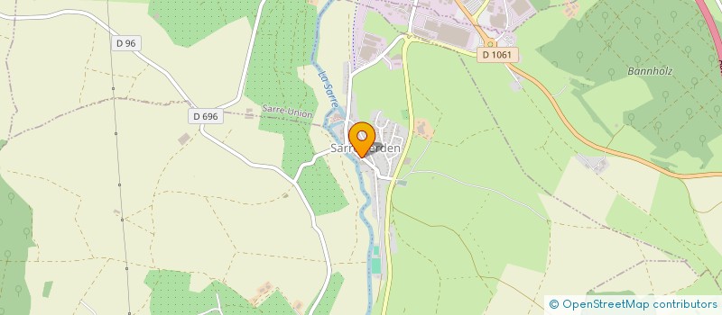 localisation de l'entreprise MONSIEUR GUILHEM LOPEZ  SARREWERDEN