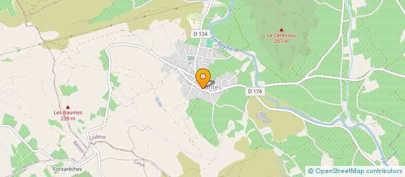 localisation de l'entreprise MONSIEUR GUILHEM MARC  FONTES