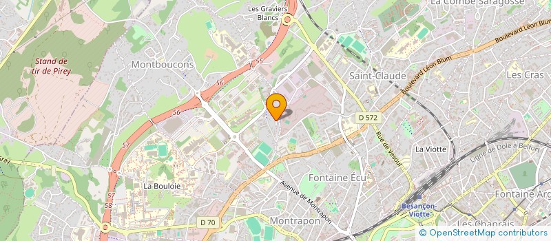 localisation de l'entreprise MONSIEUR GUILHEM MARTIN-BRAUD  BESANCON