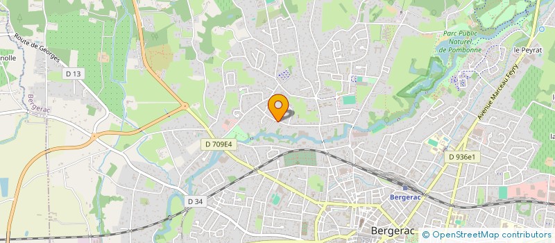 localisation de l'entreprise MONSIEUR GUILHEM MARUEJOULS à BERGERAC