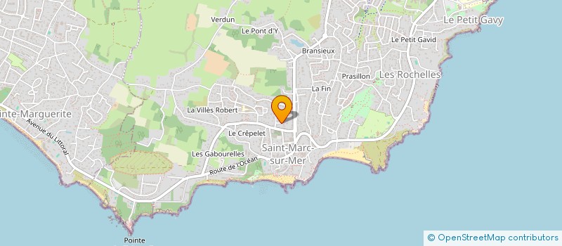 localisation de l'entreprise MONSIEUR GUILHEM PARLIER  SAINT-NAZAIRE