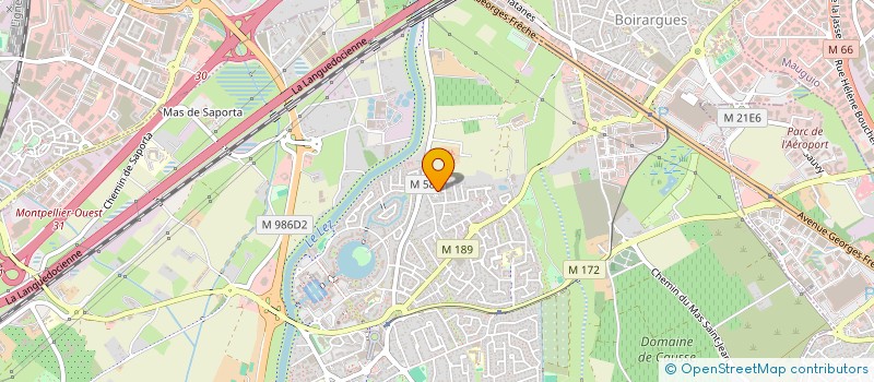 localisation de l'entreprise MONSIEUR GUILHEM PERON  LATTES