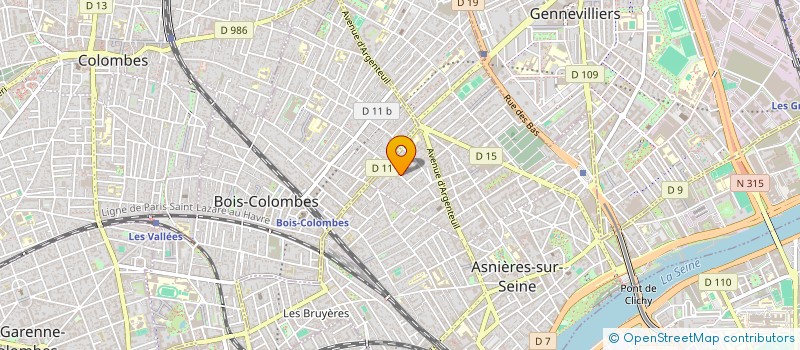 localisation de l'entreprise MONSIEUR GUILHEM PICQ à ASNIERES-SUR-SEINE