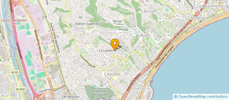 localisation de l'entreprise MONSIEUR GUILHEM PIETRI à NICE
