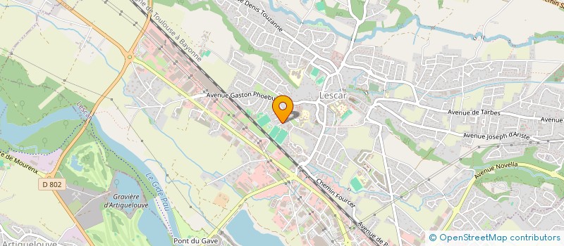 localisation de l'entreprise MONSIEUR GUILHEM RANDE  LESCAR