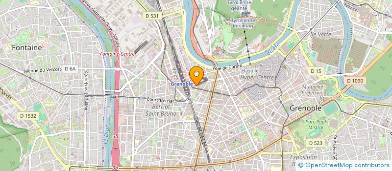 localisation de l'entreprise MONSIEUR GUILHEM RICOUR-DUMAS à GRENOBLE