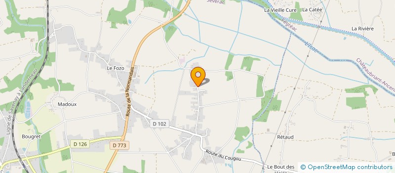 localisation de l'entreprise MONSIEUR GUILHEM ROBREAU  SEVERAC