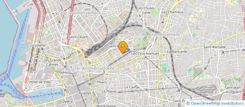localisation de l'entreprise MONSIEUR GUILHEM ROLLET à MARSEILLE