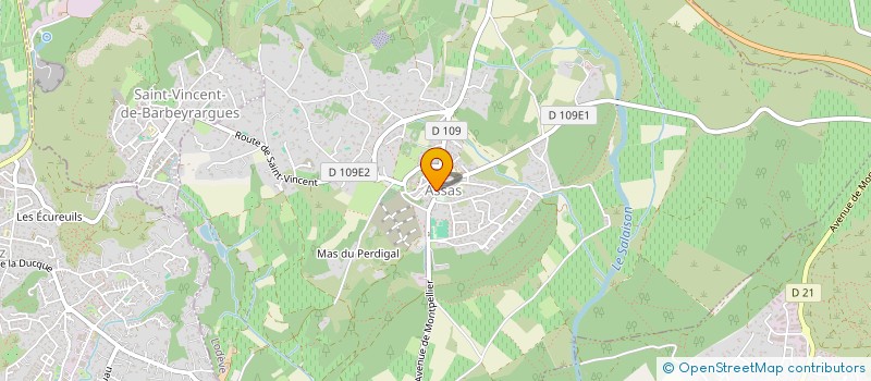 localisation de l'entreprise MONSIEUR GUILHEM SERRE  TEYRAN