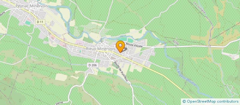 localisation de l'entreprise MONSIEUR GUILHEM SOULIE  RIEUX-MINERVOIS