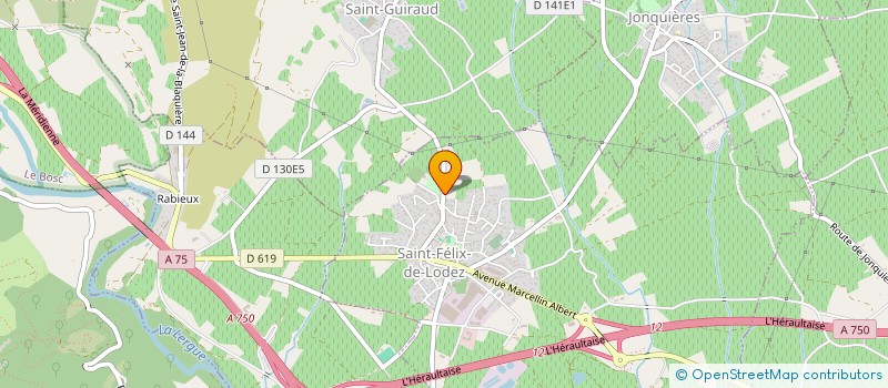 localisation de l'entreprise MONSIEUR GUILHEM SOUYRIS  SAINT-FELIX-DE-LODEZ