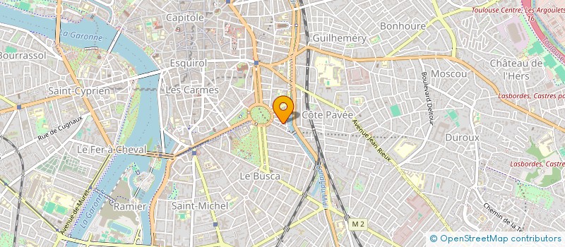 localisation de l'entreprise MONSIEUR GUILHEM TRICHEUX à TOULOUSE