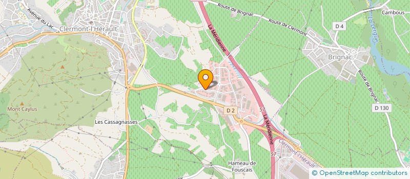 localisation de l'entreprise MONSIEUR GUILHEM VAGNY  CLERMONT-L'HERAULT